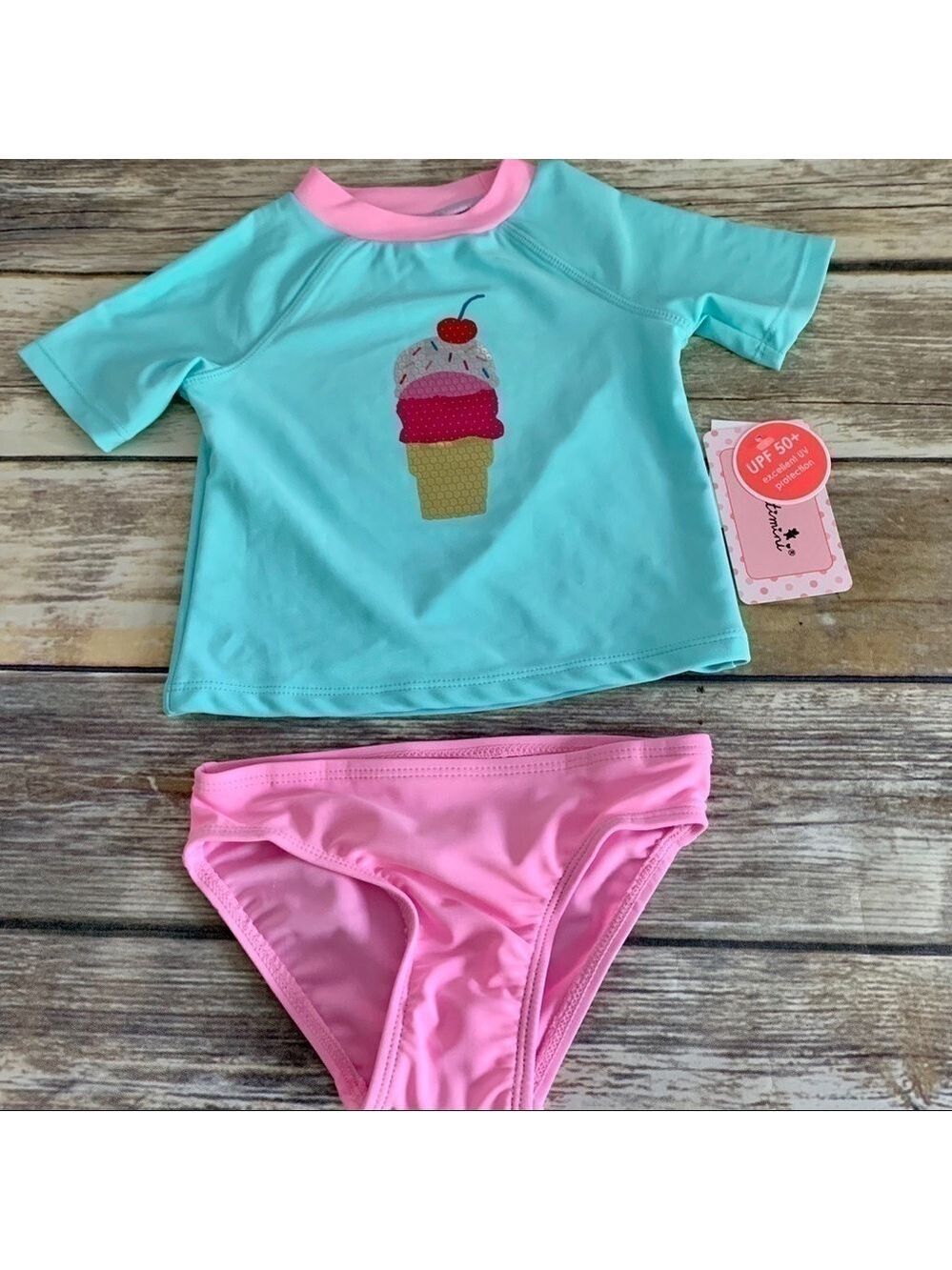 🌴FLOATIMINI RASH-GUARD SET - Picture 3 of 4